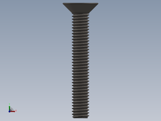 Screw_ISO_10642_M3x20_A2.SLDPRT前视缩略图