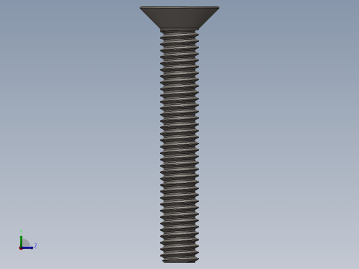 Screw_ISO_10642_M3x20_A2.SLDPRT左视缩略图