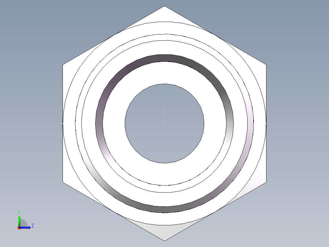 直通变径-GR、1D-30-36左视图