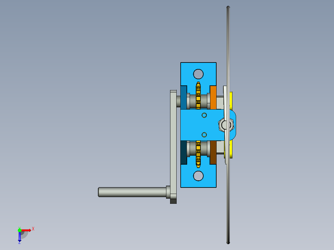 A2004259-螺旋线轧制卷绕螺旋线俯视图