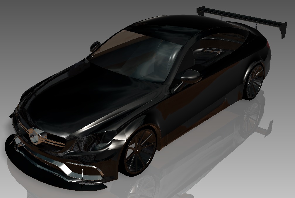 A2004121-奔驰C63 AMG汽车