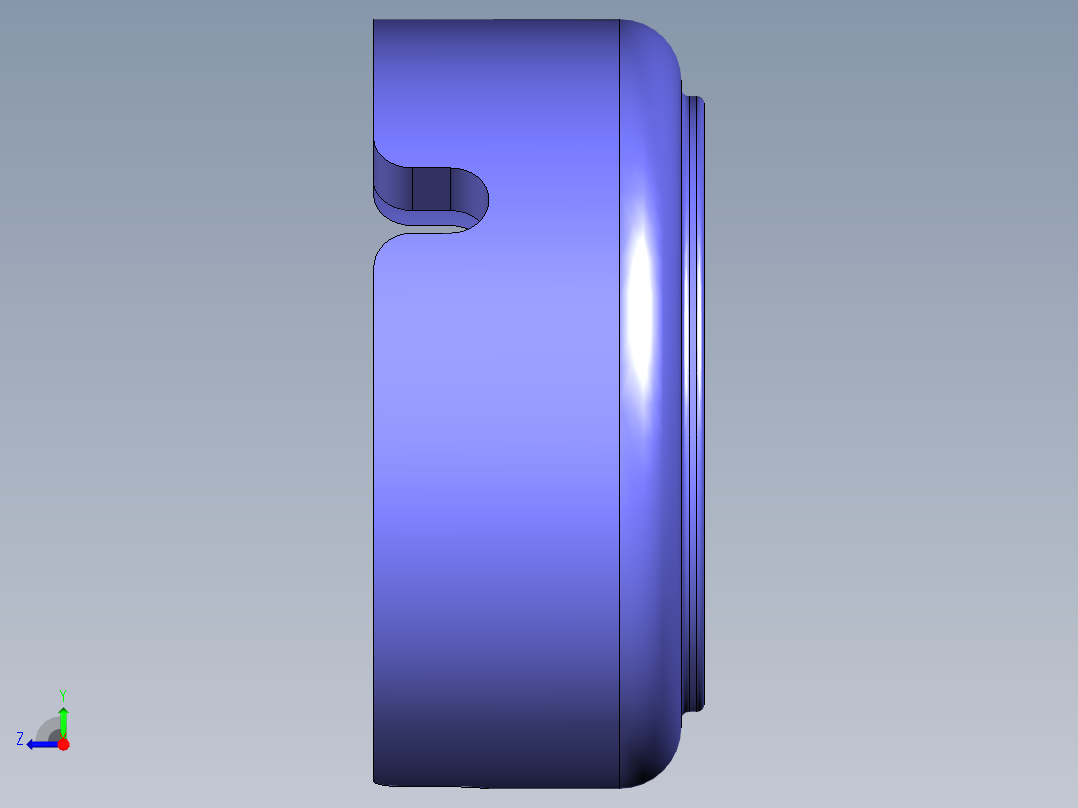 烟灰缸(19)右视图