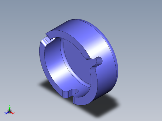 烟灰缸(19)正等轴测缩略图