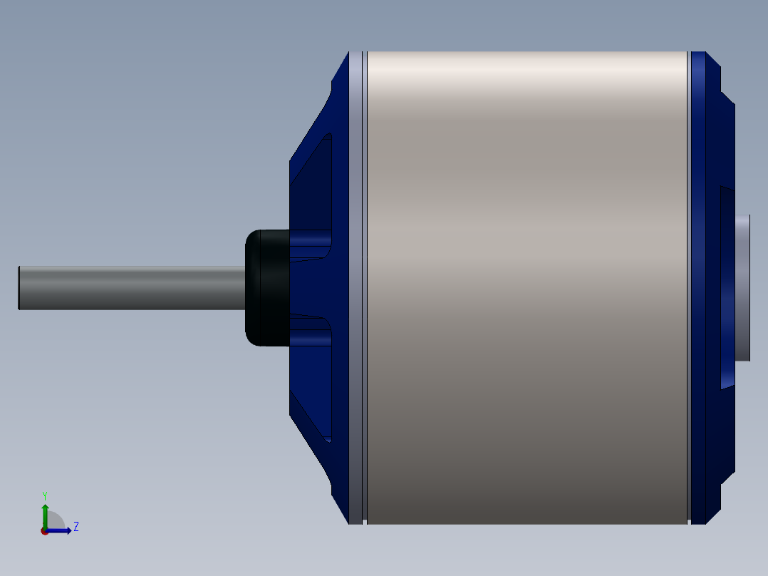 无刷直流电机-22左视图