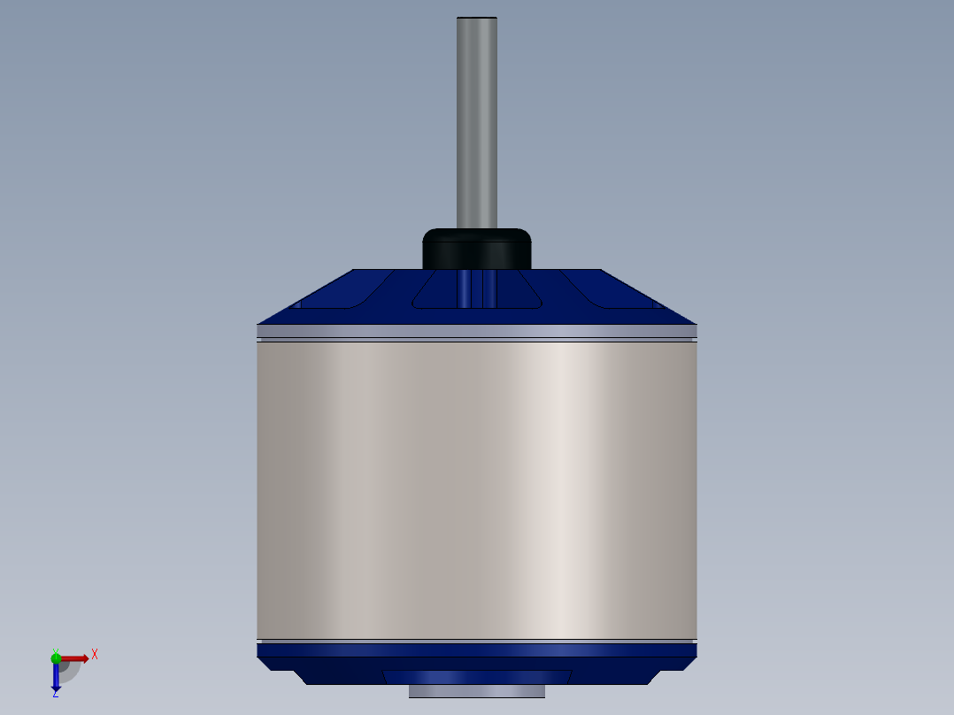 无刷直流电机-22俯视图