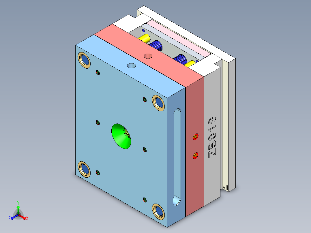 魔方方块（一出32穴）