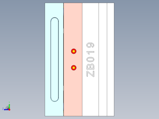 魔方方块（一出32穴）右视缩略图
