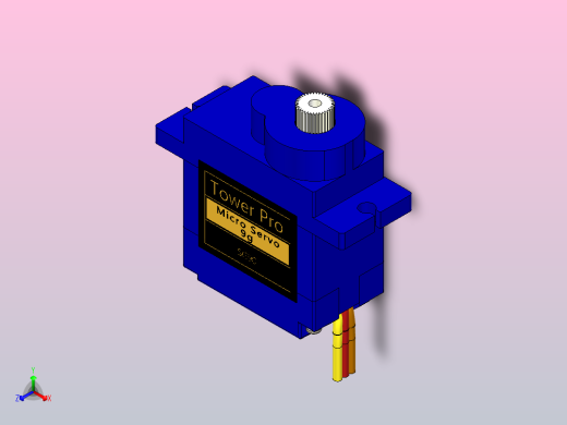 微型伺服电机SG90
