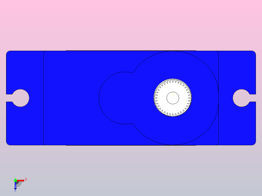 微型伺服电机SG90俯视缩略图