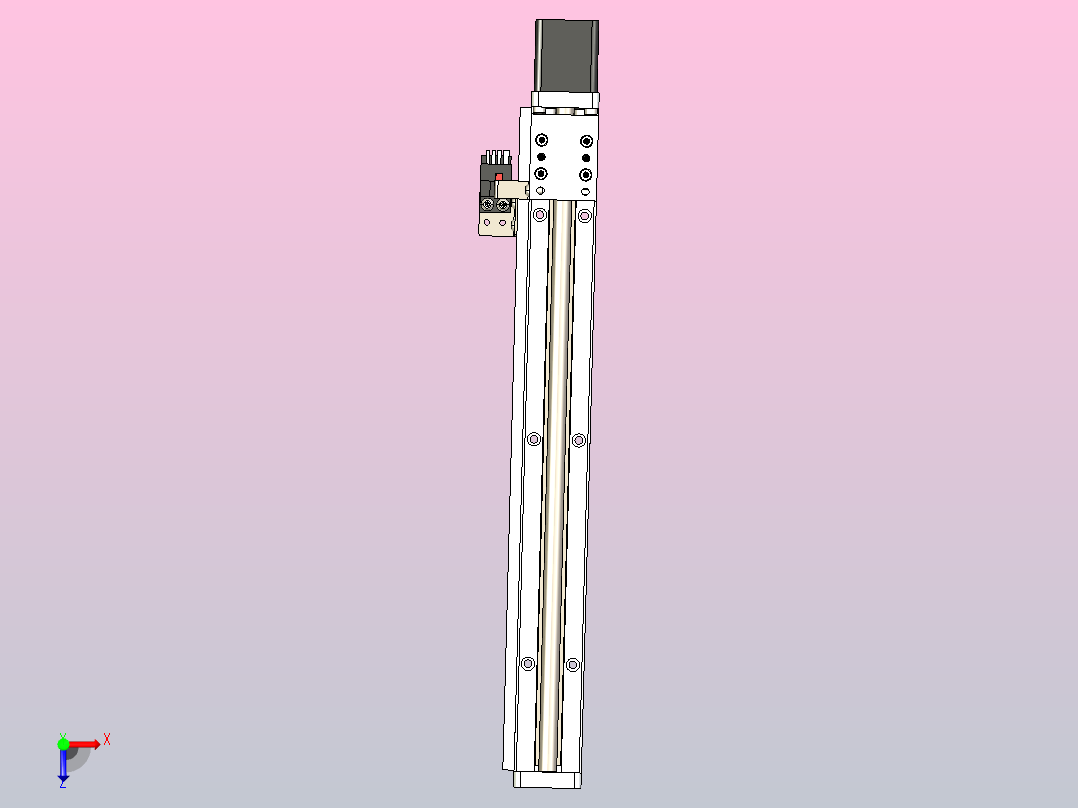 FSL30 直线模组[FSL30-E250-04-BC-B28]俯视图
