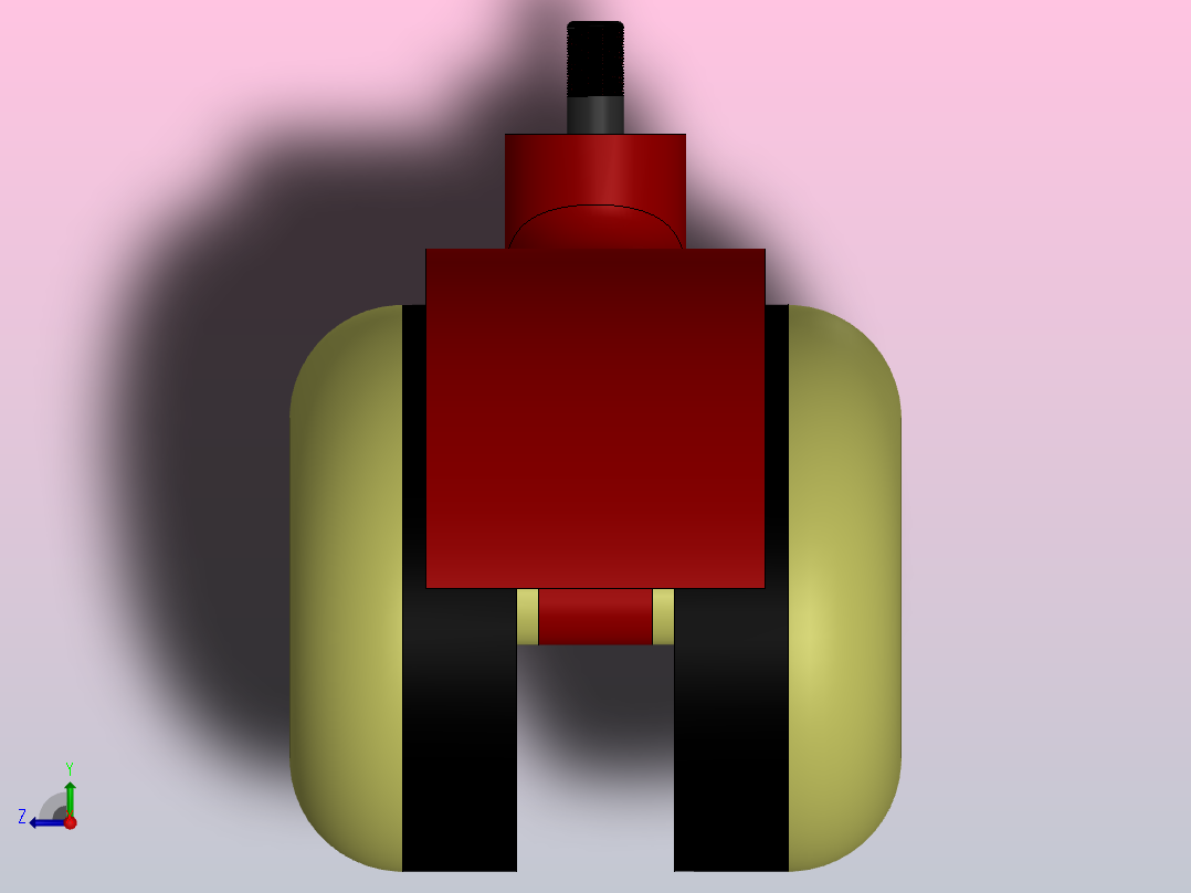 施法者轮，暗示移动物体右视图