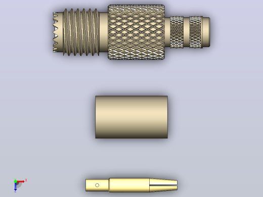 2.5 GHz插孔连接器俯视缩略图