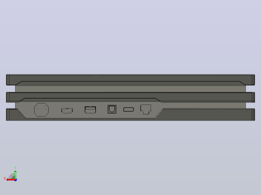 PlayStation 4 PRO后视缩略图