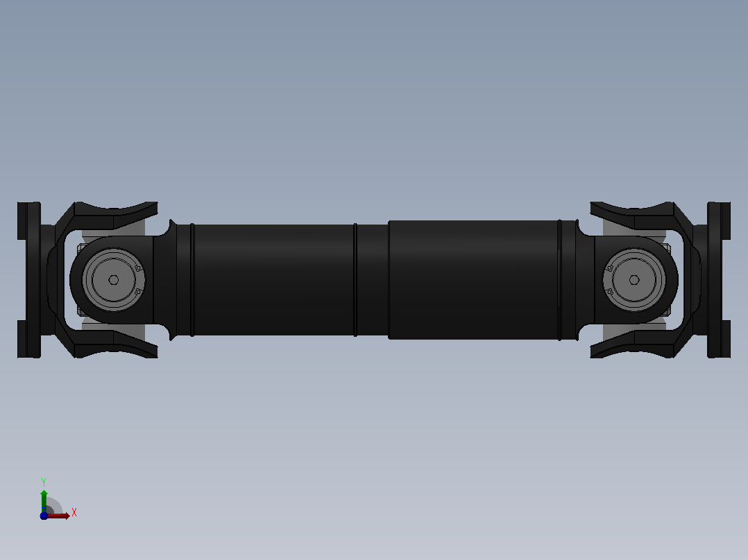 SWC型--中型十字轴式万向联轴器SWC285-B-840前视图