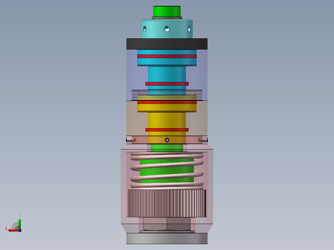 液压螺栓拉伸器设计（SW+CAD+说明书）后视图