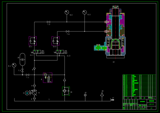 液压螺栓拉伸器设计（SW+CAD+说明书）缩略图