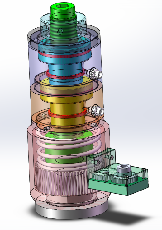 液压螺栓拉伸器设计（SW+CAD+说明书）缩略图