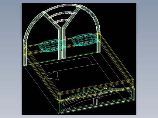 室内家具及植物三维模型二-CA037