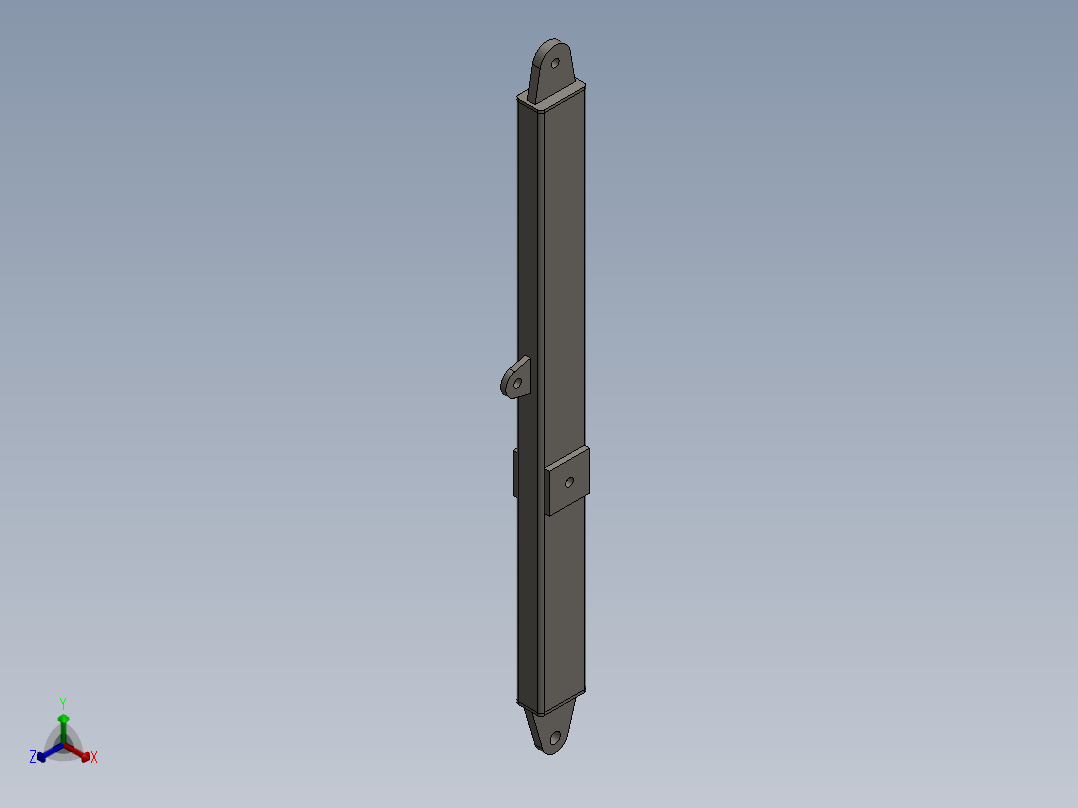 SolidWorks 挖掘机模型正等轴测图