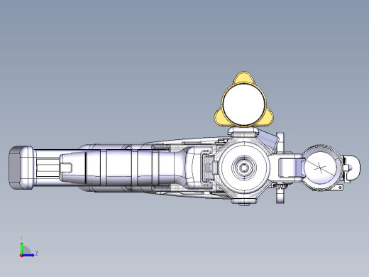 CM901步枪外型建模左视缩略图