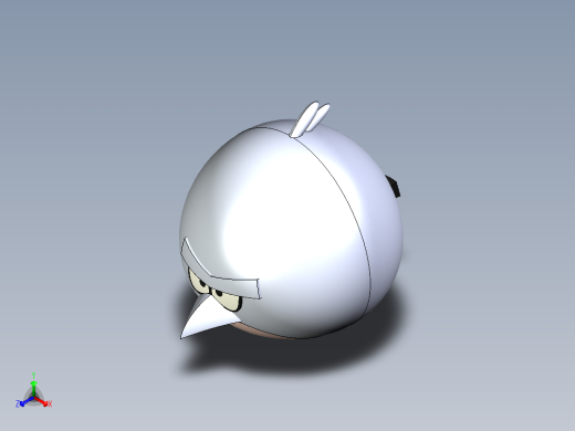 愤怒的小鸟-红色