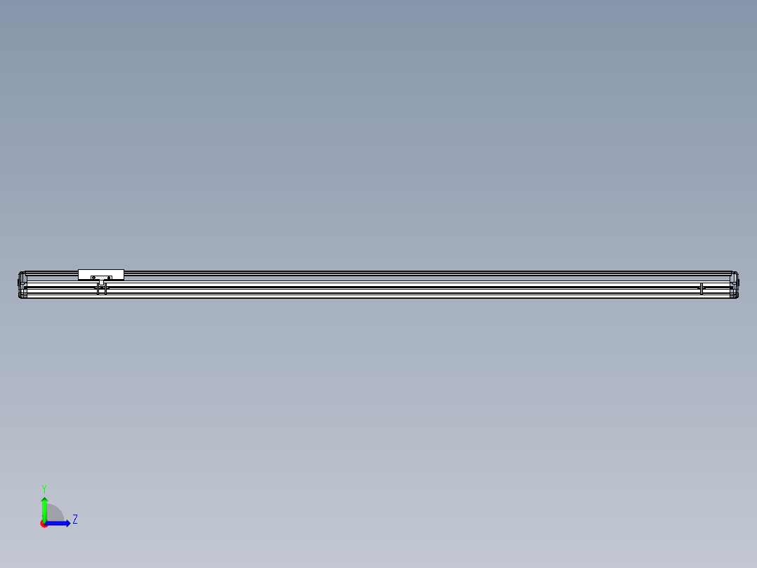 Toyo东佑达直线模组-ETH17-2000-M-組合左视图