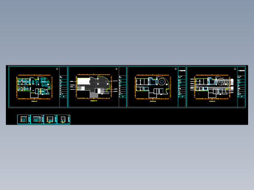 机械厂房是室内设计全套cad图纸 二维cad全套设计 定制修改cad图