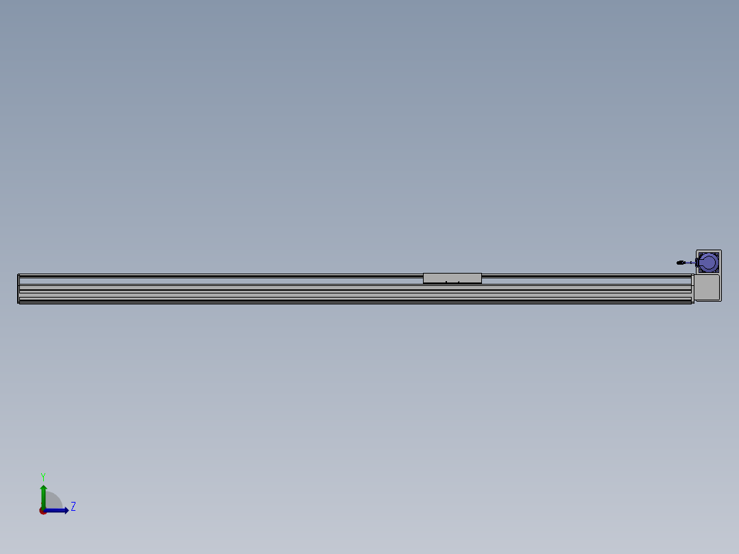 精密模组MT220-L150-2300-RU-M75-C4左视图