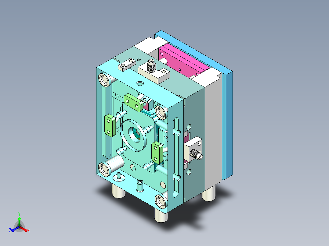 手机面壳锌合金压铸模具