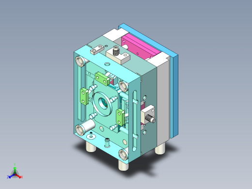 手机面壳锌合金压铸模具