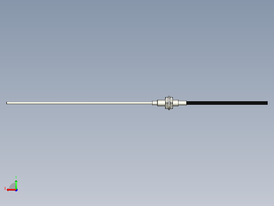 光纤元件漫反射型FR-D421-L后视图