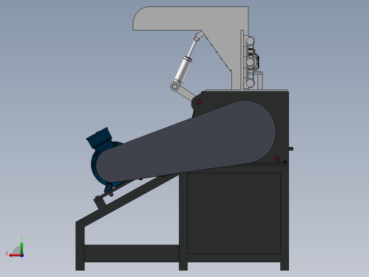 塑料粉碎机SW三维图=1378709=50后视缩略图