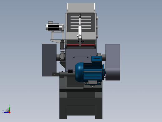塑料粉碎机SW三维图=1378709=50右视缩略图