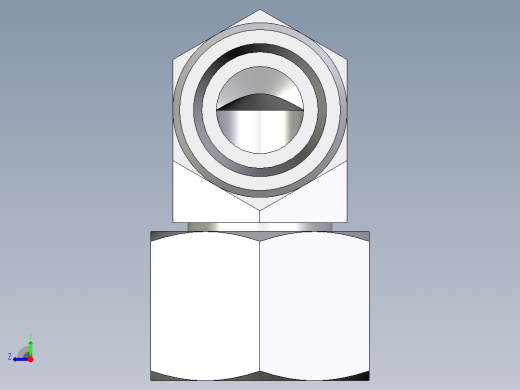 卡套式工业通用硬管接头EO_Swivel_nut_elbow_EW16SOMDCF右视缩略图