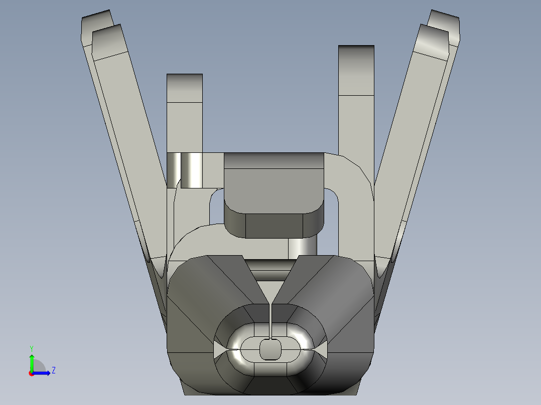 连接器端子AAUS005-012K07&8B -3D2左视图