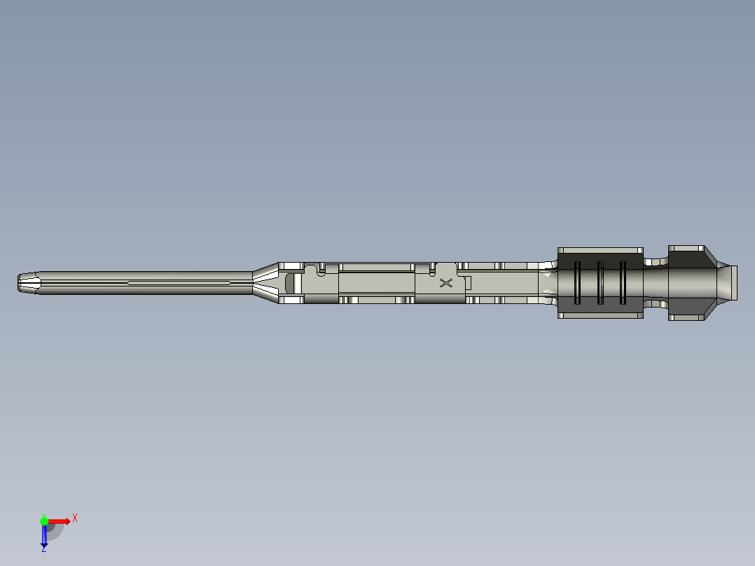 连接器端子AAUS005-012K07&8B -3D2俯视图