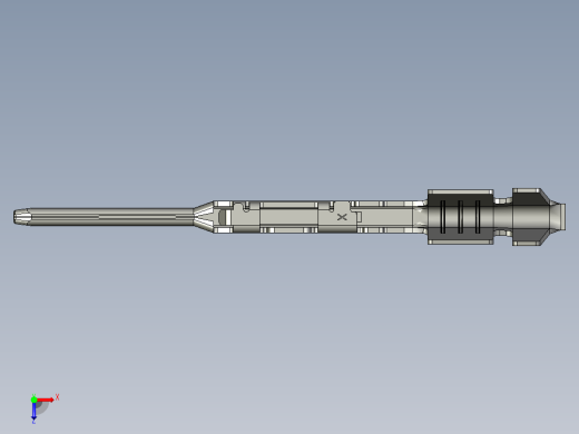 连接器端子AAUS005-012K07&8B -3D2俯视缩略图