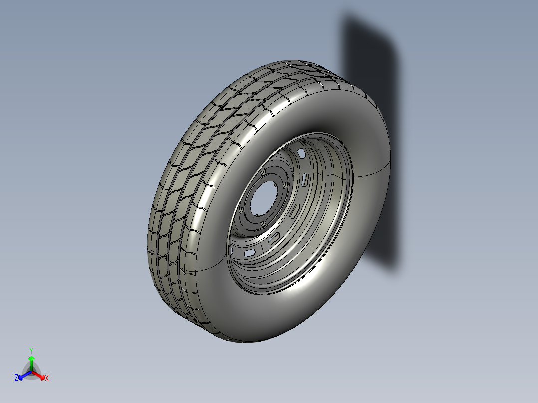 13轮-4孔拖车轮胎