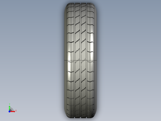 13轮-4孔拖车轮胎前视缩略图