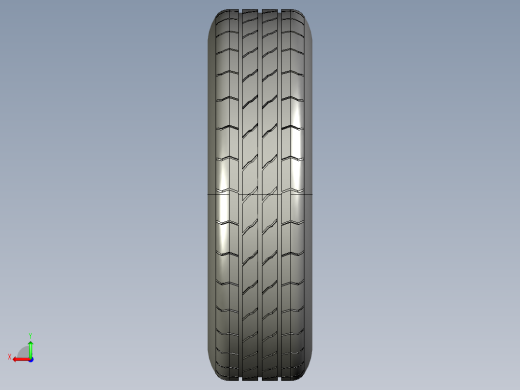 13轮-4孔拖车轮胎后视缩略图