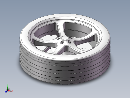 法拉利跑车轮胎