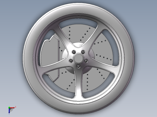 法拉利跑车轮胎俯视缩略图