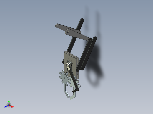 履带式夹取机器人