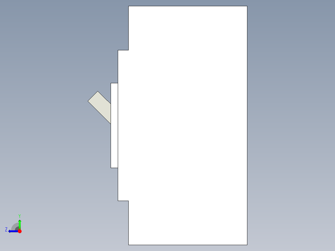 正泰电器NM1-63S 3P右视图