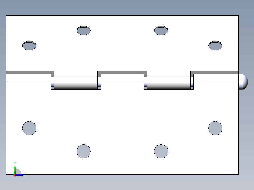 铰链、-(5)左视图