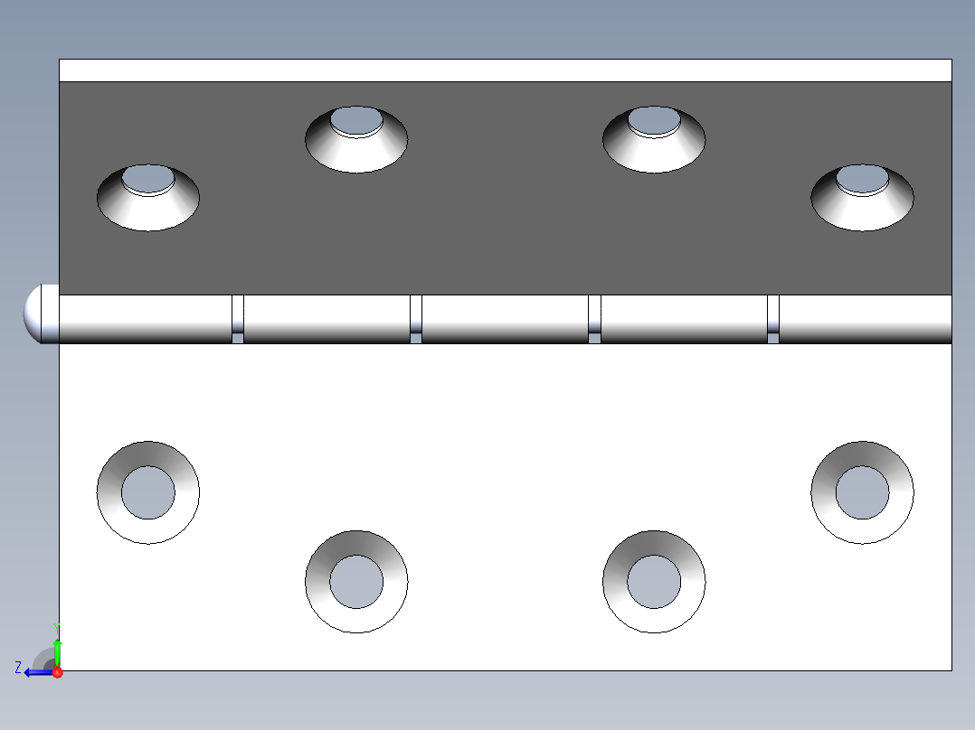铰链、-(5)右视图