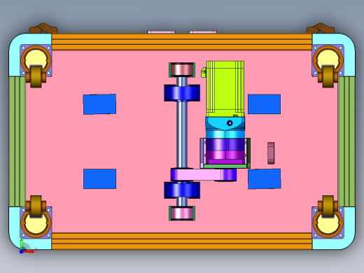 拖把往复运动疲劳测试装置前视缩略图