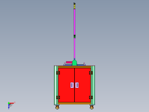 拖把往复运动疲劳测试装置俯视缩略图