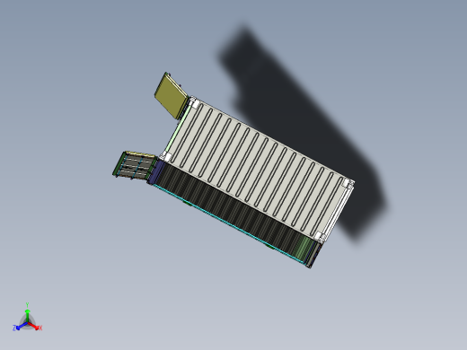 20尺集装箱图纸