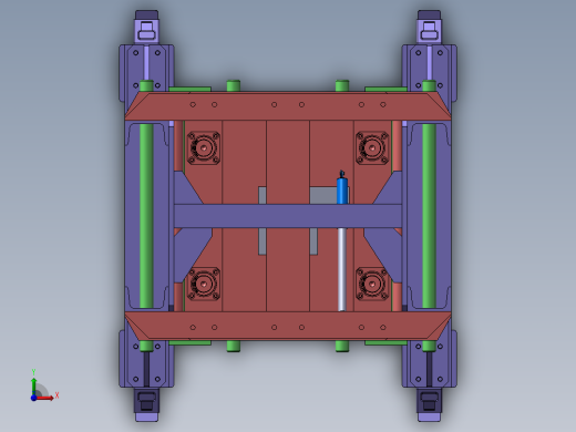 10吨液压折弯机sw18前视缩略图